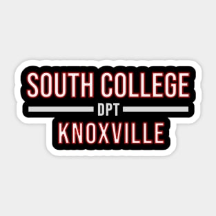 South College Knoxville DPT Sticker